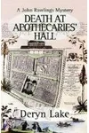 Death at Apothecaries' Hall