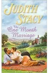 The One Month Marriage (As: Judith Stacy)