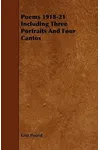Poems 1918-21 Including Three Portraits And Four Cantos