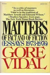 Matters of Fact and of Fiction