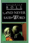 And Never Said a Word