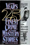 The Year's 25 Finest Crime and Mystery Stories