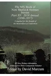 The MX Book of New Sherlock Holmes Stories - Part XV: 2019 Annual