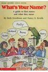 What's Your Name?: A Book of First Names and What They Mean