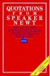 Quotations from Speaker Newt