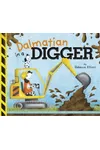 Dalmatian in a Digger