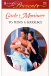 To Mend a Marriage