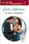 To Have a Husband