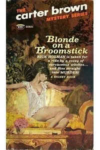 Blonde on a Broomstick