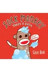 Sock Monkey Takes a Bath